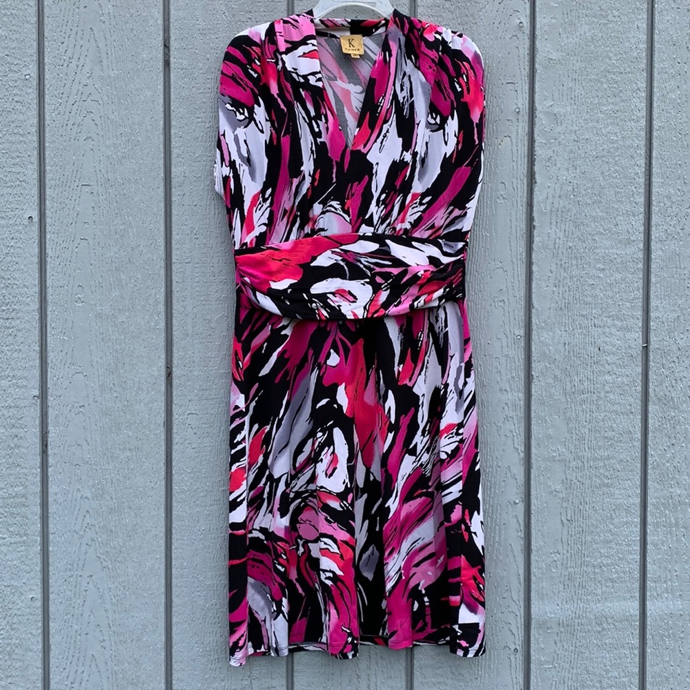 Pink Paint Splash Dress